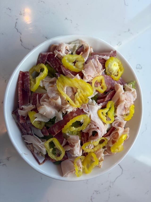 Meat Lovers Salad.