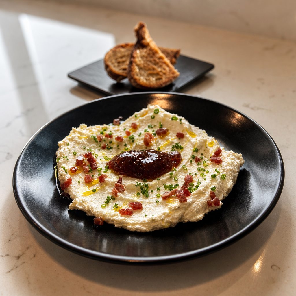 Whipped Ricotta.